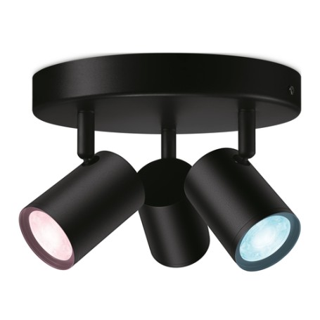 WiZ 8719514554535 soluzione di illuminazione intelligente Faretto luminoso intelligente 4,9 W Nero (929003211001)