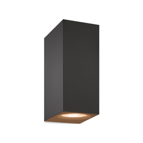 WiZ 8719514554610 soluzione di illuminazione intelligente Lampada a parete intelligente 4,7 W Nero (929003210201)