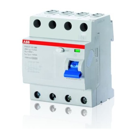 ABB F204 F-63/0.03 interruttore automatico Dispositivo a corrente residua Type S 4 (2CSF204325R1630)