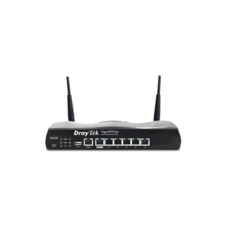 Draytek Vigor 2927Lac router wireless Gigabit Ethernet Dual-band (2.4 GHz/5 GHz) 4G Nero (V2927Lac-DE-AT-CH)