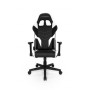DXRacer Racer P Poltrona per gaming Sedia imbottita tappezzata Nero, Bianco (OH-PF188-NW)