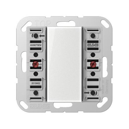 JUNG A 5092 TSEM interruttore elettrico Interruttore a pulsante Bianco (A5092TSEM)