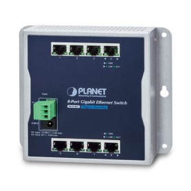 PLANET WGS-803 switch di rete Non gestito L2 Gigabit Ethernet (10/100/1000) Nero (WGS-803)