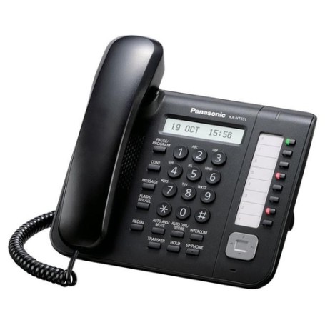 Panasonic KX-NT551 telefono IP Nero (KX-NT551NE-B)