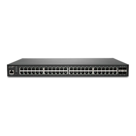 SonicWall SWS14-48FPOE Gestito L2 Gigabit Ethernet (10/100/1000) Supporto Power over Ethernet (PoE) 1U Nero (02-SSC-8382)