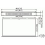 METZ CONNECT 150250BB24-E pezzo di pannello 1U (150250BB24-E)