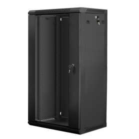 Lanberg WF01-6422-10B rack 22U Da parete Nero (WF01-6422-10B)