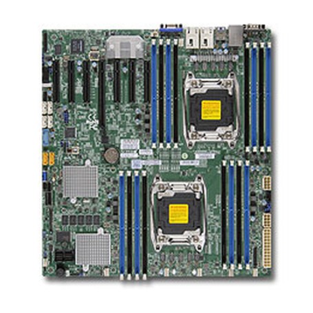 Supermicro X10DRH-C Intel® C612 LGA 2011 (Socket R) ATX esteso (X10DRH-C-B)