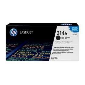 HP 314A Black Original LaserJet Toner Cartridge cartuccia toner 1 pz Originale Nero (Q7560A)
