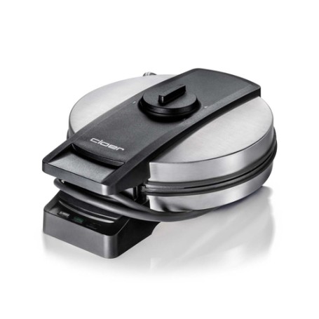 Cloer 1898 piastra per waffle 5 waffle 950 W Nero, Acciaio inossidabile (1898)