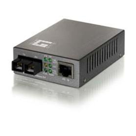 LevelOne FVT-0103TXFC convertitore multimediale di rete 100 Mbit/s Modalità multipla Nero (FVT-0103TXFC)