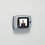 ABUS DTS2814 sistema per video-citofono 0,3 MP 7,11 cm (2.8") Nero, Argento (ABTS01644)