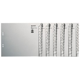 Leitz 13500085 divisore Carta Grigio (1350-00-85)