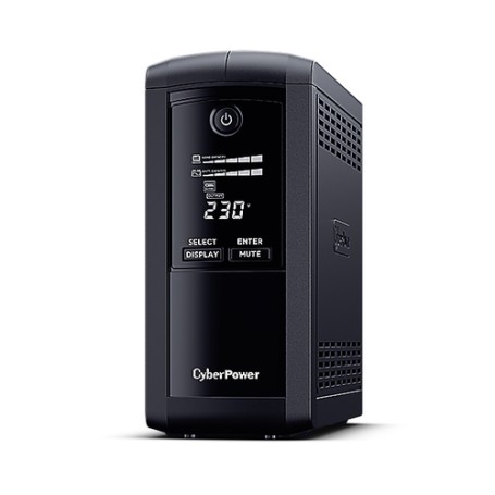 CyberPower VP1000EILCD gruppo di continuità (UPS) A linea interattiva 1 kVA 550 W 6 presa(e) AC (VP1000EILCD)