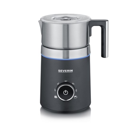 Severin SM 3586 montalatte Schiumatore per latte automatico Nero, Acciaio inossidabile (SM 3586) (SM3586)
