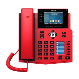Fanvil X5U-R telefono IP Nero, Rosso 16 linee Wi-Fi (X5U-R)