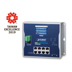 PLANET WGS-5225-8T2SV switch di rete Gestito L2+ Gigabit Ethernet (10/100/1000) Nero (WGS-5225-8T2SV)
