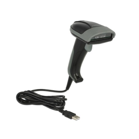 DeLOCK 90279 lettore di codici a barre Lettore di codici a barre portatile 1D CMOS Nero, Grigio (90279)