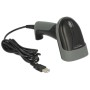 DeLOCK 90279 lettore di codici a barre Lettore di codici a barre portatile 1D CMOS Nero, Grigio (90279)
