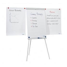 Franken EL-FC22 blocco per lavagne e accessori Libera installazione 680 x 1050 mm Plastica Grigio, Bianco (EL-FC22)