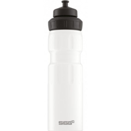 SIGG 8237.00 borraccia Bicicletta, Fitness, Trekking, Sport 0,75 ml Plastica Poliuretanica PU, Plastica Bianco (8237.00)