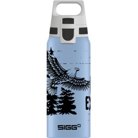 SIGG WMB ONE Brave Eagle Uso quotidiano 600 ml Alluminio Blu, Bianco (9002.40)