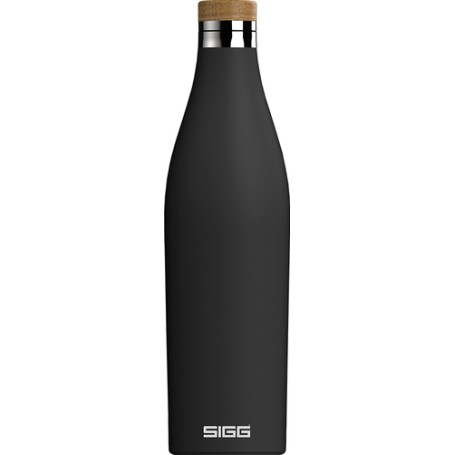 SIGG Meridian Black Uso quotidiano 700 ml Bamboo, Acciaio inossidabile Nero (8999.90)