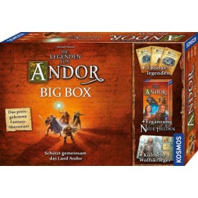 Kosmos Andor The Legends of Andor - Big Box Carta da gioco Viaggio/avventura (683122)