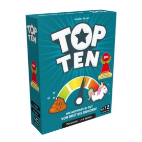 Asmodee Top Ten 30 min Carta da gioco Word (COGD0008)
