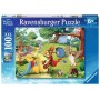 Ravensburger Winnie the Pooh - Pooh to the Rescue Puzzle 100 pz Cartoni (12997)