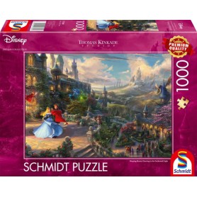 Schmidt Spiele Thomas Kinkade Studios: Disney Dreams Collections - Sleeping Beauty Dancing in the Enchanted Light Puzzle (57369)