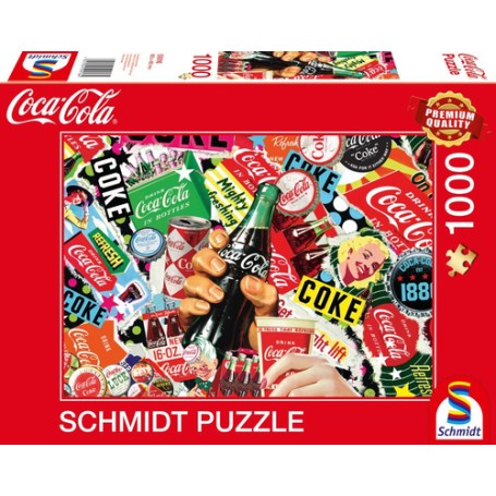 Schmidt Spiele Coca Cola is it! Puzzle 1000 pz (59916)