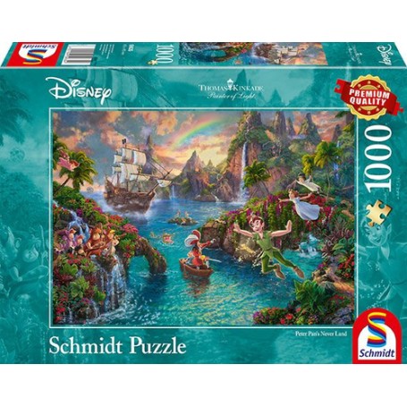 Schmidt Spiele Disney Peter Pan Puzzle 1000 pz Cartoni (59635)