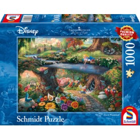 Schmidt Spiele 59636 puzzle Puzzle di contorno 1000 pz Cartoni (59636)