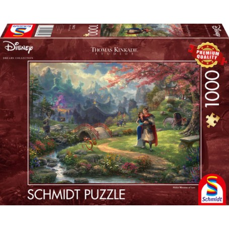 Schmidt Spiele 4059672 Puzzle 1000 pz Cartoni (59672)