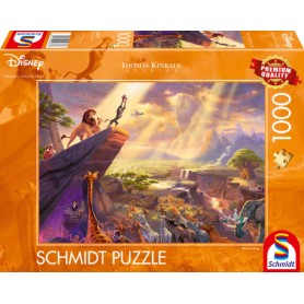 Schmidt Spiele 4059673 Puzzle 1000 pz Cartoni (59673)
