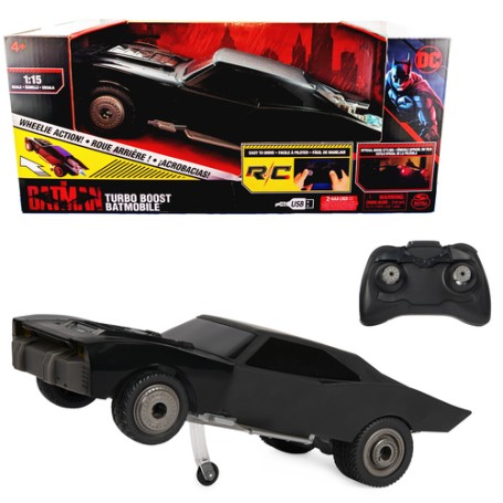 DC Comics The Batman Turbo Boost Batmobile modellino radiocomandato (RC) Ideali alla guida Motore elettrico 1:15 (6061300)
