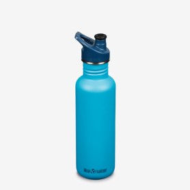 Klean Kanteen 1008441 borraccia Bicicletta, Uso quotidiano, Fitness, Trekking, Sport 800 ml Acciaio inossidabile Blu (1008441)