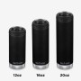 Klean Kanteen 1008302 borraccia Uso quotidiano, Sport 355 ml Acciaio inossidabile Nero (1008302)
