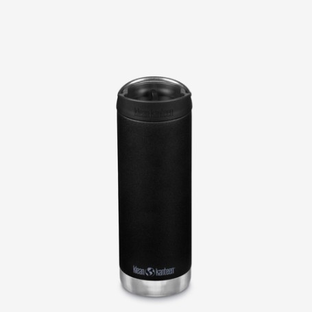 Klean Kanteen 1008313 borraccia Uso quotidiano, Sport 473 ml Acciaio inossidabile Nero (1008313)