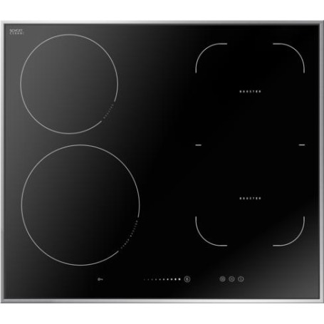 Amica KMI 752 610 E piano cottura Nero Da incasso 60 cm Piano cottura a induzione 4 Fornello(i) (KMI 752 610 E)