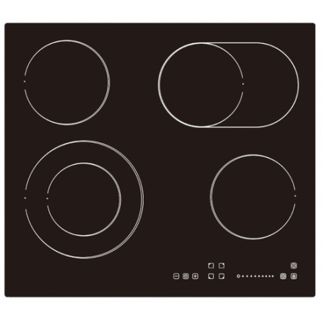 Bomann EBK 957.1 Nero Da incasso 60 cm Ceramica 4 Fornello(i) (795710)