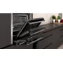 Neff B3ACE2AN0 N50 EEK A forno da incasso, larghezza 60 cm, 71 L, sicurezza bambini, HIDE