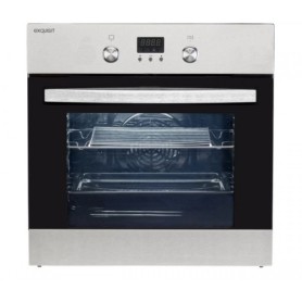 Exquisit EBE 65-1H 58 L 3100 W A Nero, Acciaio inossidabile (0490052)