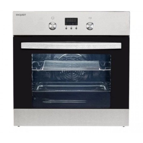 Exquisit EBE 65-1H 58 L 3100 W A Nero, Acciaio inossidabile (0490052)