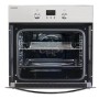 Exquisit EBE 65-1H 58 L 3100 W A Nero, Acciaio inossidabile (0490052)