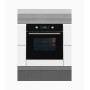 Exquisit EBEP697-H-030 forno 70 L 3200 W A Nero (EBEP697-H-030)