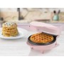 Bestron AMW500P piastra per waffle 1 waffle 550 W Rosa (AMW500P)