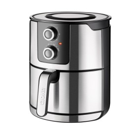 Unold 58655 friggitrice Doppia 5 L 1400 W Friggitrice ad aria calda Nero, Acciaio inossidabile (58655)