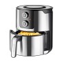 Unold 58655 friggitrice Doppia 5 L 1400 W Friggitrice ad aria calda Nero, Acciaio inossidabile (58655)